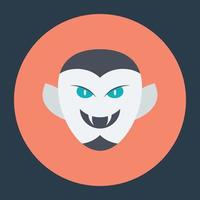 Vampire Face Concepts vector