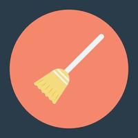 Witch Broomstick Concepts vector