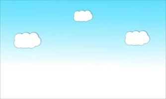 Background Sky blue white clouds photo