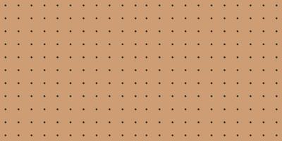 Peg board perforated texture background material with round holes pattern board vector illustration.