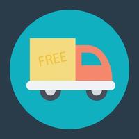 Free Delivery Van vector