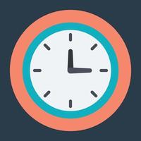 Trendy Clock Concepts vector