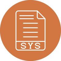 SYS Icon Style vector