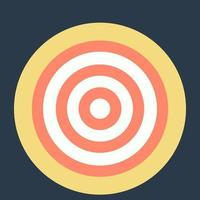 Trendy Dartboard Concepts vector