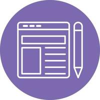 Prototyping Icon Style vector