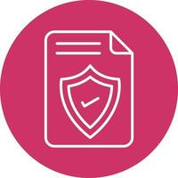 Safe Icon Style vector