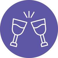 Cheers Icon Style vector