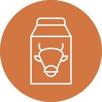 Milk Icon Style vector