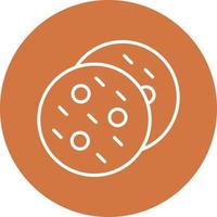 Cookies Icon Style vector