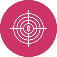 Target Icon Style vector