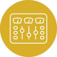 Control Panel Icon Style vector