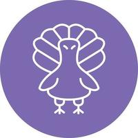 Turkey Icon Style vector