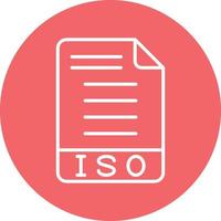 ISO Icon Style vector