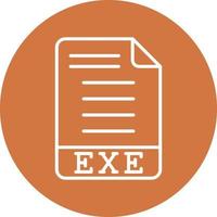 EXE Icon Style vector