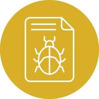 File Virus Icon Style vector