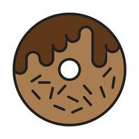 donut icon for website, promotion, social media vector