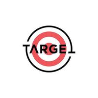 target logo design template vector