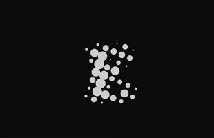 diseño del logotipo del icono de la letra del alfabeto e punteado. plantilla creativa para negocios y empresas con punto vector