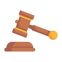 Balance scale, symbol of justice flat icon vector