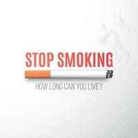 May 31, World no tobacco day. vector