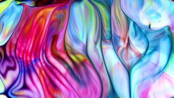 texture d'arrière-plan fluide fluide abstrait lisse liquide coloré video