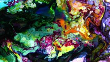 kleurrijke vloeistof gladde abstracte vloeistof achtergrondtextuur