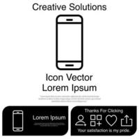 Cellphone Icon Vector EPS 10