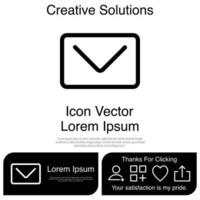 Envelope Icon Vector EPS 10