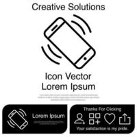 Cellphone Icon Vector EPS 10