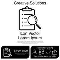 Clipboard Icon Vector EPS 10