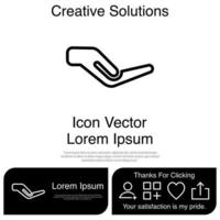 Hand Icon Vector EPS 10