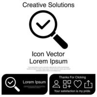 Magnifying Glass Icon Vector EPS 10