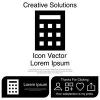 Calculator Icon Vector EPS 10