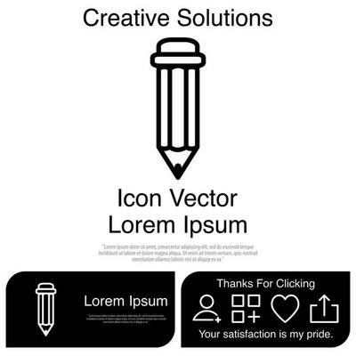 Pencil Vector Art, Icons, and Graphics for Free Download