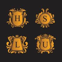 luxury logo design vector