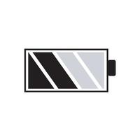 Battery charge indicator icon. Vector illustration. on white background