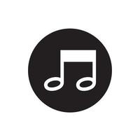 Note music icon vector isolated template. Tone icon, Tone icon vector