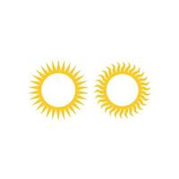 Sun Icon. Sun icon vector. Brightness Icon vector