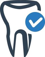 Dentist, cavity icon vector