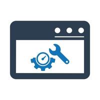 Website Construction Icon vector