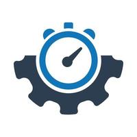 Meticulous Design Efficiency Icon vector