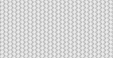 Panoramic gray wicker background, repeating elements - Vector