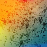 Colorful blue, yellow, and orange grunge gradient abstract background for social media, banner and poster design photo