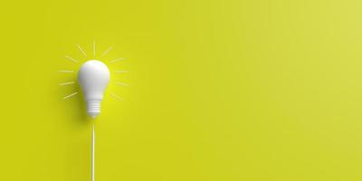 Lamp lightbulb electronic technology energy power yellow orange background wallpaper copy space decorate ornament creative idea vision smart intelligence strategy business economy goal.3d render photo