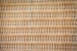 Woven rattan texture photo