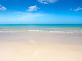 Beautiful Sea View, Blue Sky, Beach. photo