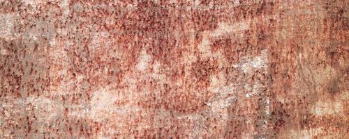 Abstract grunge rusty metal iron texture pattern background. Long website header or banner format. photo