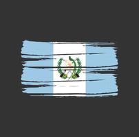 Guatemala Flag Brush Strokes vector