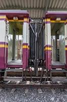 A train carriage at train station photo