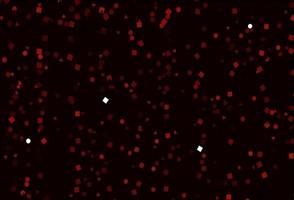 Light Red vector backdrop with lines, circles, rhombus.